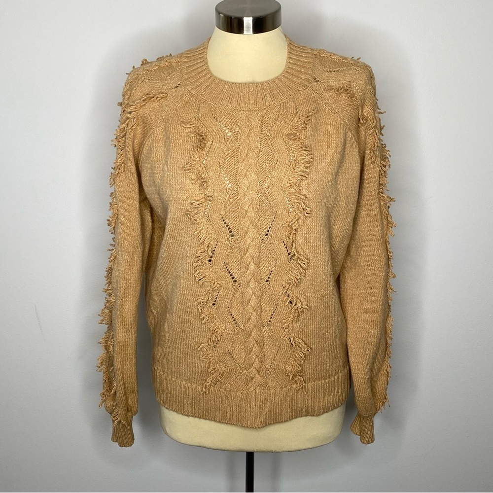 Rails Francis Fringe Sweater In Camel - image 2